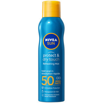 Nivea Sun Dry Touch Vernevel SPF50 200 ML