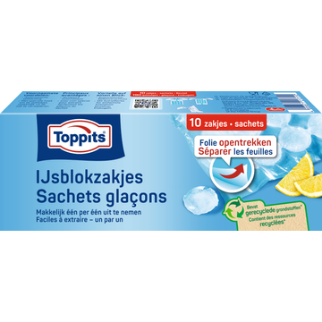 Toppits IJsblokzakjes 10 Stuks