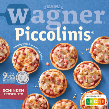 Original Wagner Piccolinis Schinken Prosciutto 3 x 3 Stuks 270 g