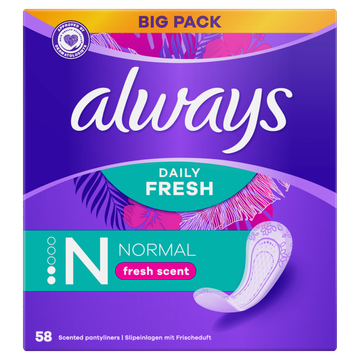 Always Daily Fresh Normal Met Een Frisse Geur