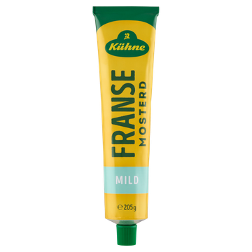 Kühne Franse Mosterd Mild 205 g