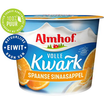 Almhof Volle Kwark Spaanse Sinaasappel 500 g