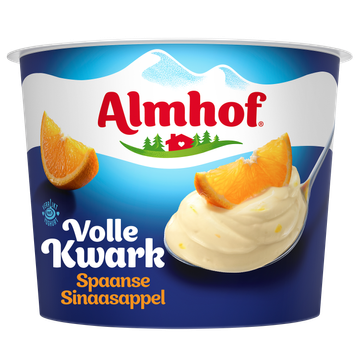 Almhof Volle Kwark Spaanse Sinaasappel 500 g