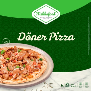 Mekkafood Streetfood Döner Pizza 325 g