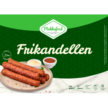 Mekkafood Frikandellen 10 x 70 g