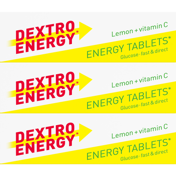 Dextro Energy Fast Direct Lemon + Vitamin C 3 x 47 g