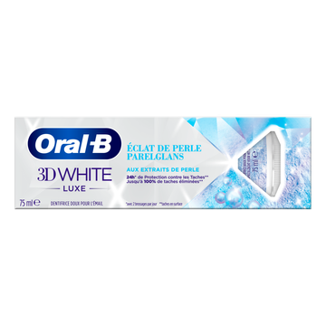 Oral-B 3D White Luxe Pearl Glow Whitening Tandpasta 75ml