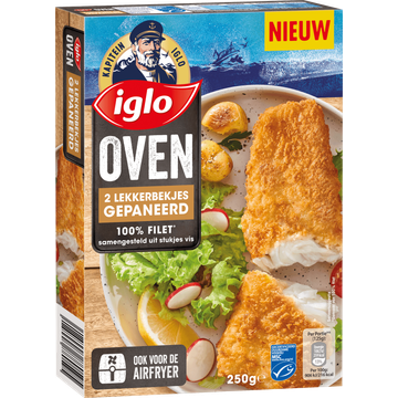 Iglo Oven lekkerbekje 250 g