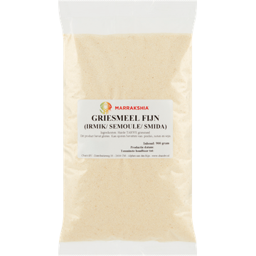 Marrakshia Griesmeel Fijn 900 g