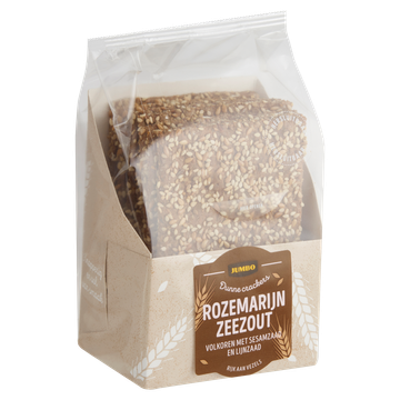 Jumbo Dunne Crackers Rozemarijn Zeezout 175 g