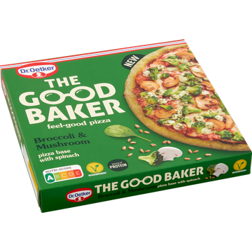 Dr. Oetker The Good Baker Pizza Broccoli and Mushroom 365 g