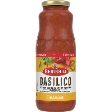 Bertolli Pastasaus Basilicum 690 g