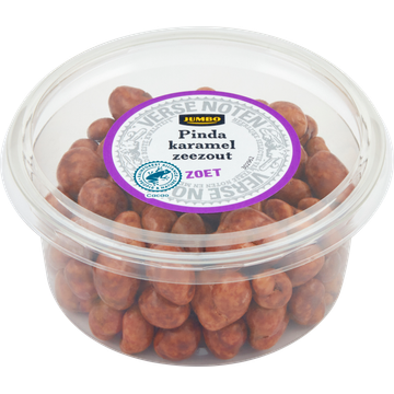 Jumbo Gezoete Pinda's Karamel Zeezout 200 g