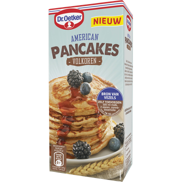 Dr. Oetker American Pancakes Volkoren Pannenkoekenmix 300 g