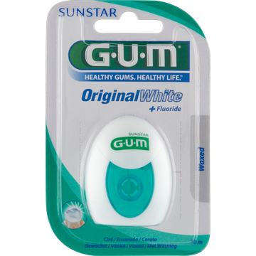 GUM Original White + Fluoride 30 m