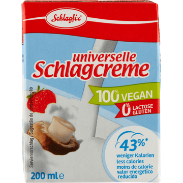Schlagfix Universele Slagroom 200 ml