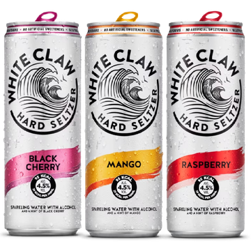 White Claw - Hard Seltzer - Mix - 3 x 330ML