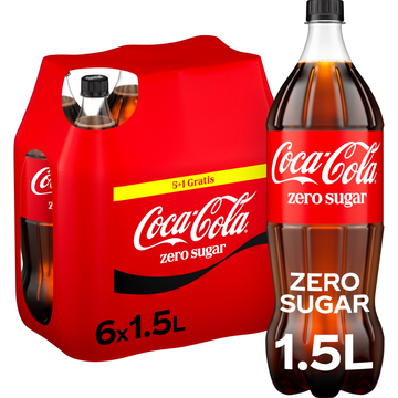 Coca-Cola Zero Sugar 6 x 1,5 L