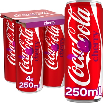 Coca-Cola Cherry 4 x 250 ml