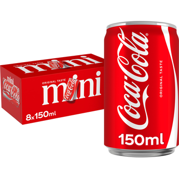 Coca-Cola Original Taste Mini 8 x 150 ml