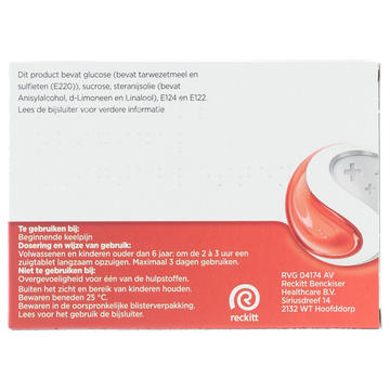 Strepsils Hoest- en keelpreparaat Original Tab. 24 St.
