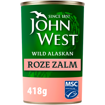 John West Wilde Roze Zalm 418g