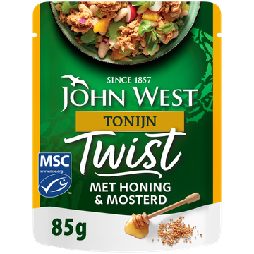 John West Tonijn Twist met Honing & Mosterd 85g