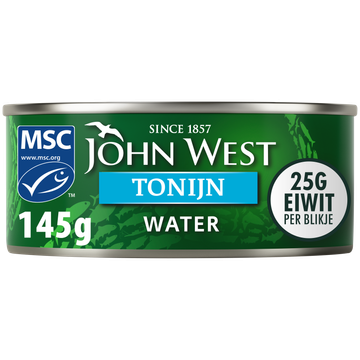 John West Tonijnstukken in Water 145g