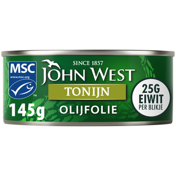John West Tonijnstukken in Olijfolie 145g