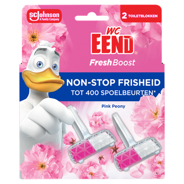 WC Eend Fresh Boost Pink Peony 2 x 16 g