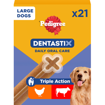 Pedigree Dentastix Maxi Kauwstaaf - Gebitsverzorgende Hondensnack - 21 Stuks