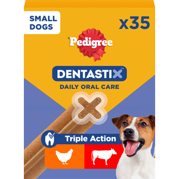 Pedigree Dentastix Mini Kauwstaaf - Gebitsverzorgende Hondensnack - 35 Stuks