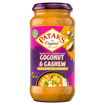 Patak's Coconut & Cashew Saus 450 gr