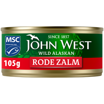 John West Wilde Rode Zalm 105g
