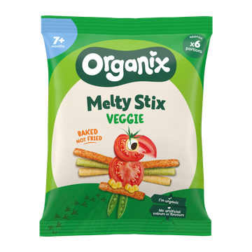 Organix Veggie groente sticks 7 maanden
