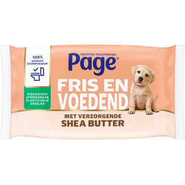 Page Vochtig Toiletpapier Shea Butter 38 Stuks