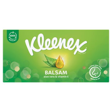 Kleenex Balsam Tissues 3-Laags 64 Stuks