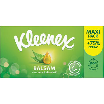 Kleenex Balsam Tissues Maxi 112 Stuks