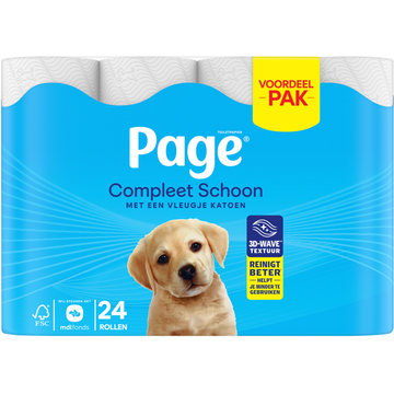 Page Compleet Schoon Toiletpapier 24-rollen