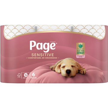 Page Sensitive Toiletpapier 6 Stuks
