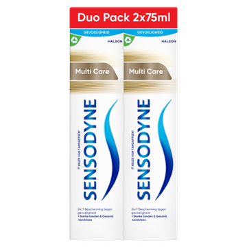 Sensodyne Multicare tandpasta voor gevoelige tanden 2x75ML