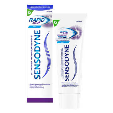 Sensodyne Rapid Relief Mint Tandpasta 75 ML