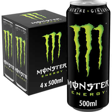 Monster Energy 4x500ML