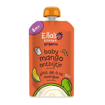 Ella's Kitchen Baby mango ontbijtje 6+ biologisch 100 g