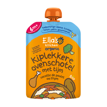 Ella's Kitchen Kiplekkere ovenschotel 6+ biologisch 130 g