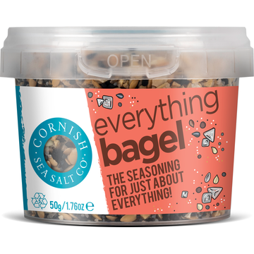 Cornish Sea Salt Everything Bagel 50g