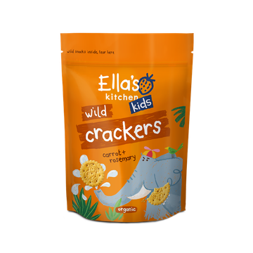 Ella's Kitchen Safari Crackers Wortel Rozemarijn 18 Maanden 100 g