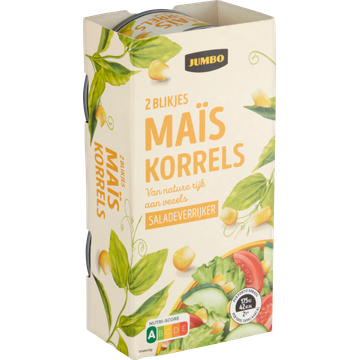 Jumbo Maïskorrels 2 x 95 g