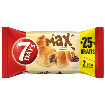 7Days Super Max Croissant met Choco Vulling 110 g