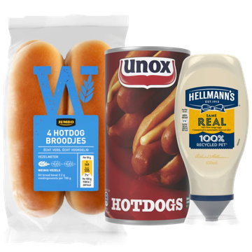 Broodjes Unox Hotdog